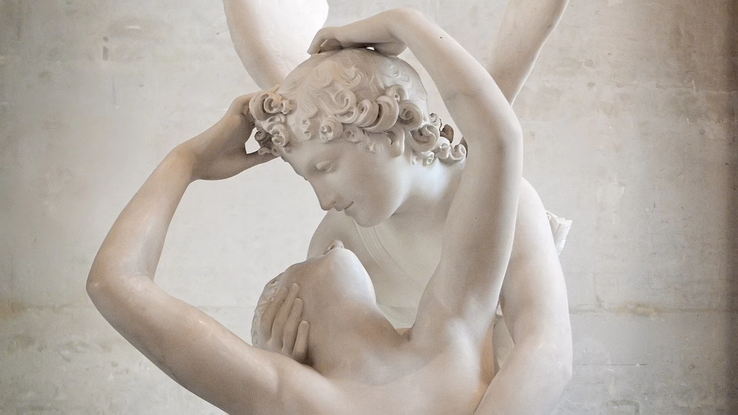 Amore e Psiche - Louvre, Parigi, dettaglio
